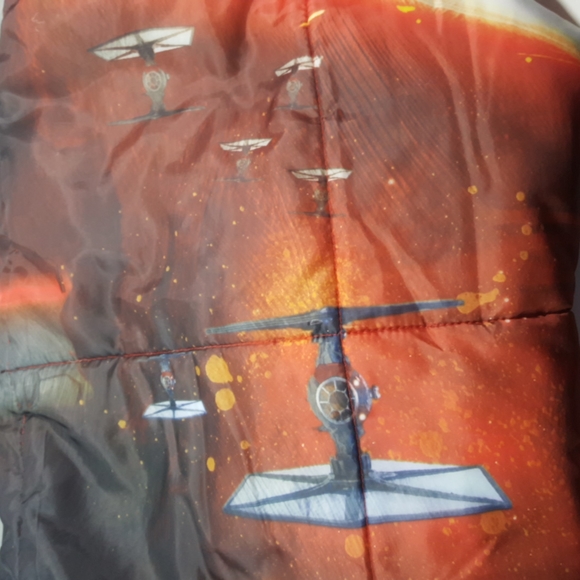 Star Wars KYLO REN Kid's Quilted Comforter Throw Bed Cover 58x48 in. - Picture 4 of 9